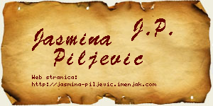Jasmina Piljević vizit kartica